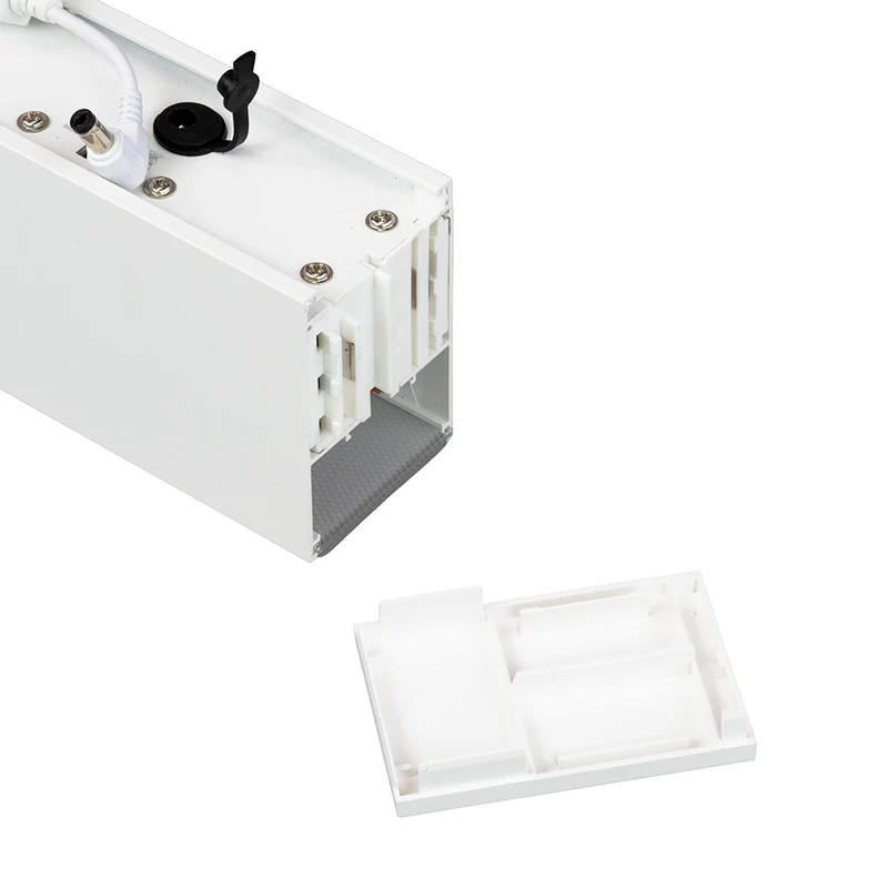 3er-Pack LED Büro-/Tresenleuchte Up&Down, weiß, 120 cm, 30 W, 3600 lm, UGR<19, 3000-6500 K (CCT), LIFUD Netzteil, erweiterbar, Aluminium