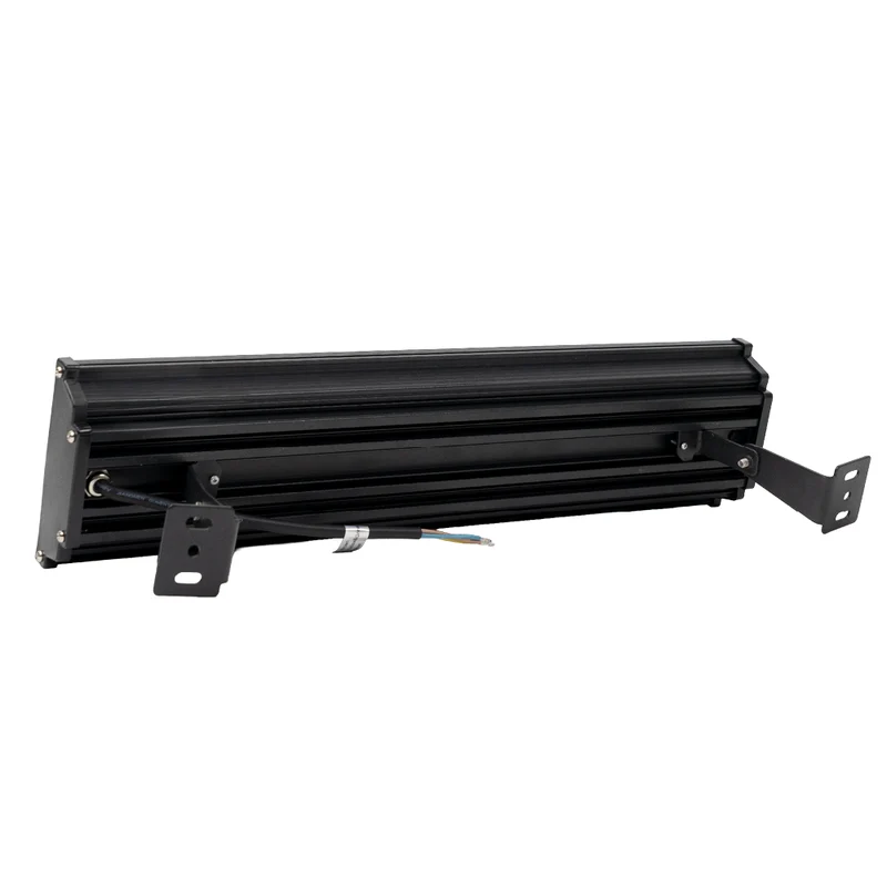 4er Pack LED-Hallenleuchte, linear, 150 W, 15000 lm, 4000 K (neutralweiß), IP65, schwarz