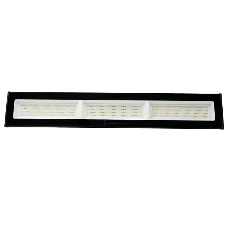 6er Pack LED-Hallenleuchte, linear, 200 W, 20000 lm, 4000 K (neutralweiß), IP65, schwarz