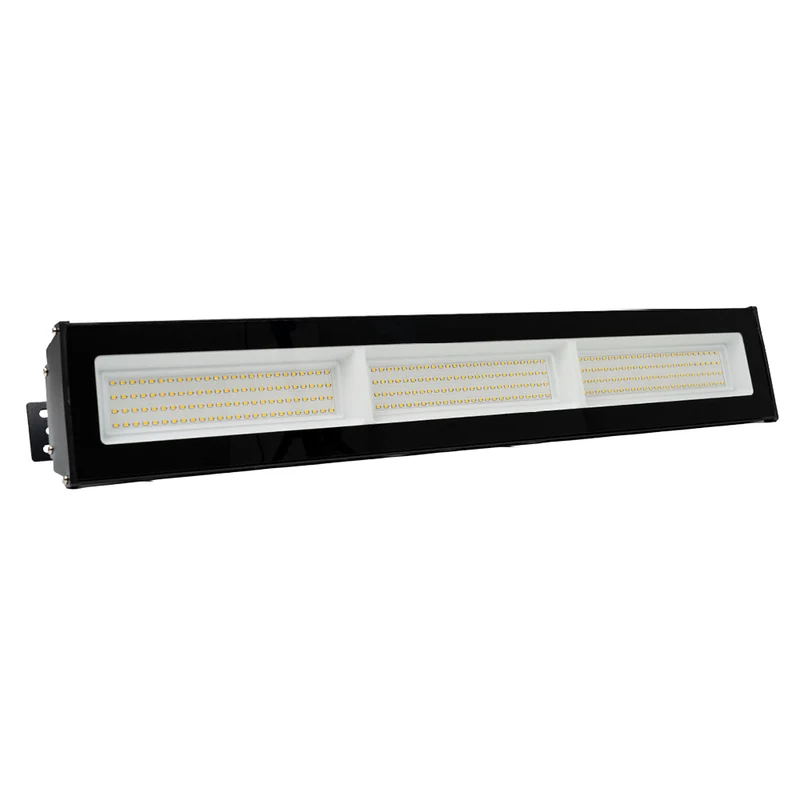 2er Pack LED-Hallenleuchte, linear, 200 W, 20000 lm, 4000 K (neutralweiß), IP65, schwarz
