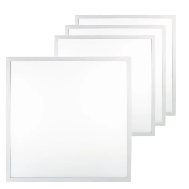 4er-Pack LED Panel, 62x62 cm, 36 W, 3600 lm, 4000 K (neutralweiß)