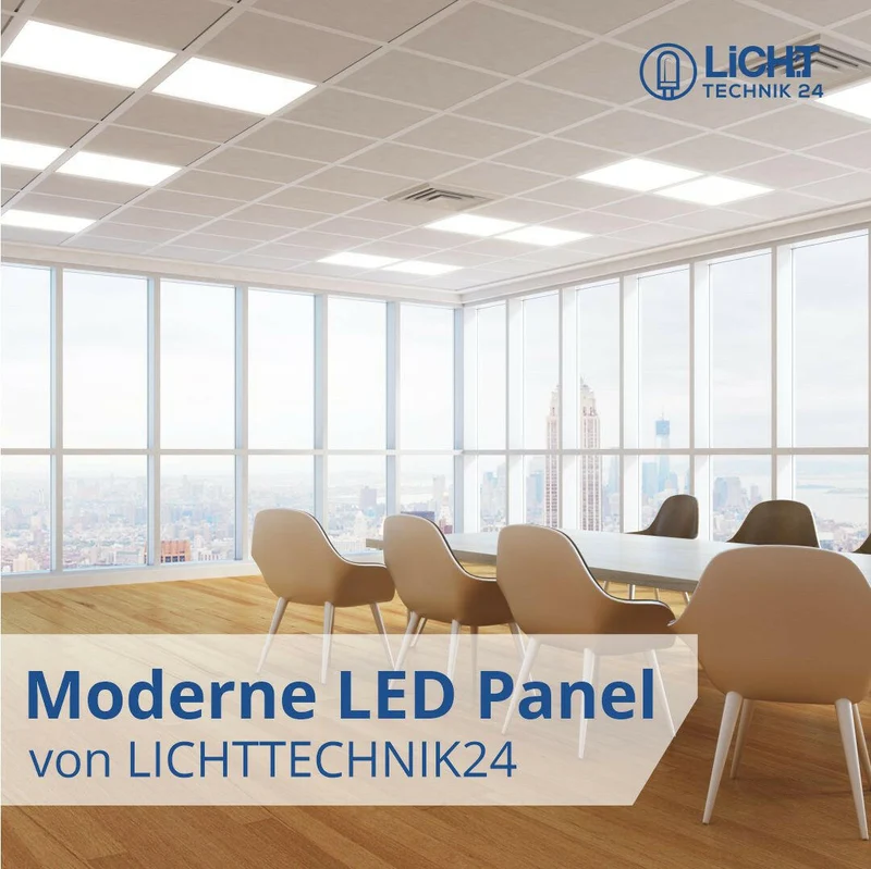 5er Pack LED CCT Panel mit Fernbedienung, 30x30 cm, 18 W, 1700 lm