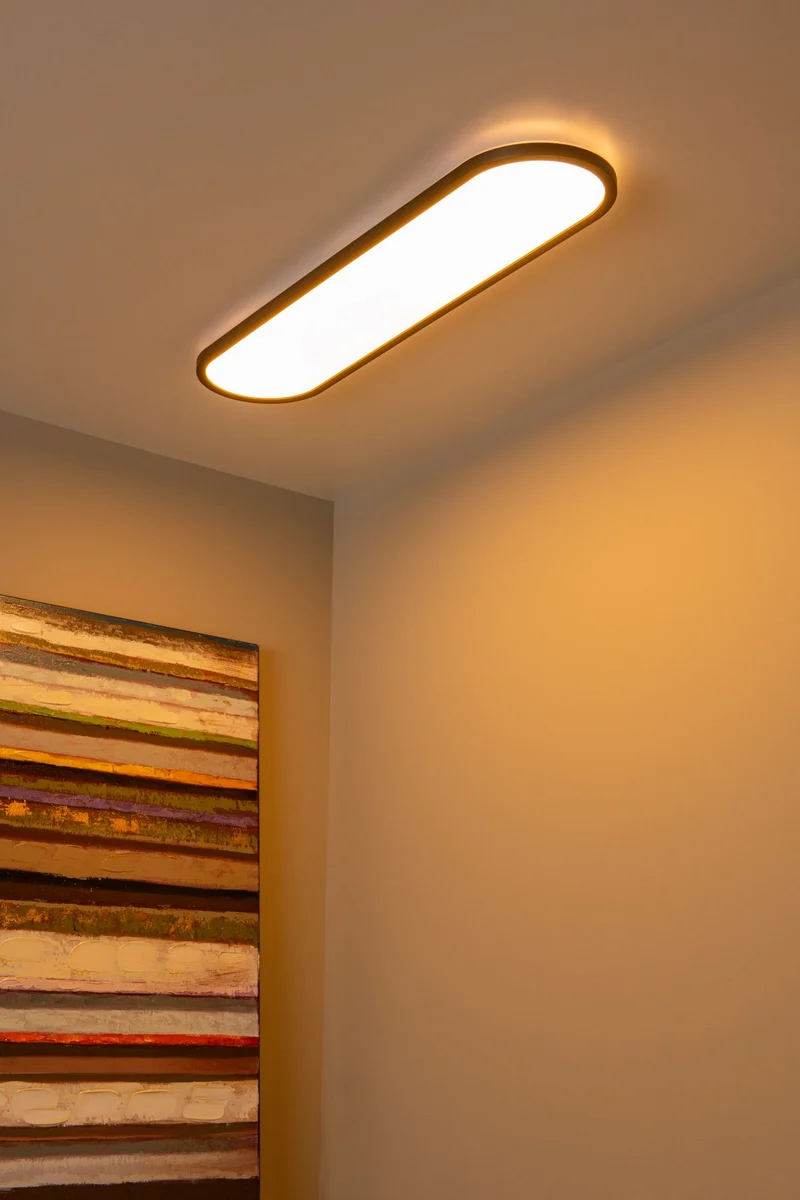 LED-Deckenleuchte Elly dimmbar CCT 2700K-4000K Opal 80cm