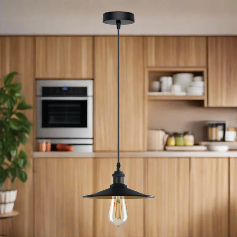 Schwarz Pendelleuchte & Hangelampen Esszimmer Modern~2996