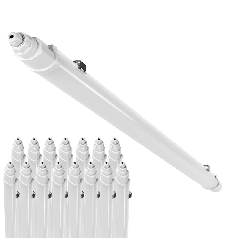 16er-Pack LED Feuchtraumleuchte SLIM, 60 cm, 18 W, 2160 lm, 4000 K (neutralweiß), IP65, IK06, durchschleifbar, mit Quick Connector