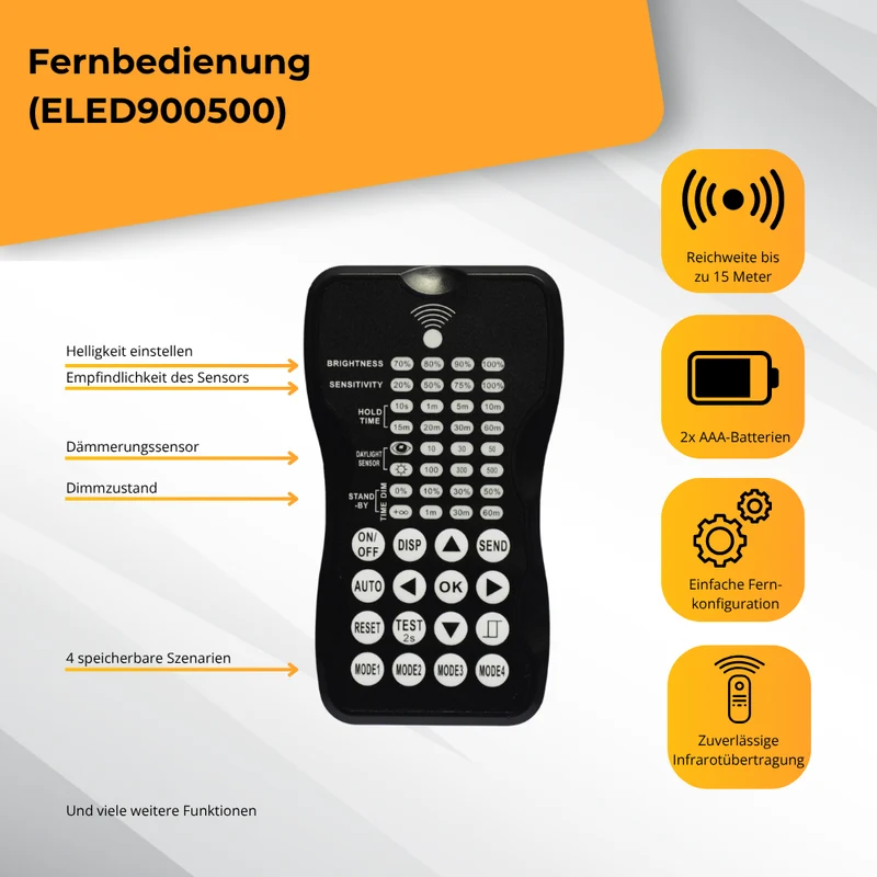 Fernbedienung für ELED500151-BW