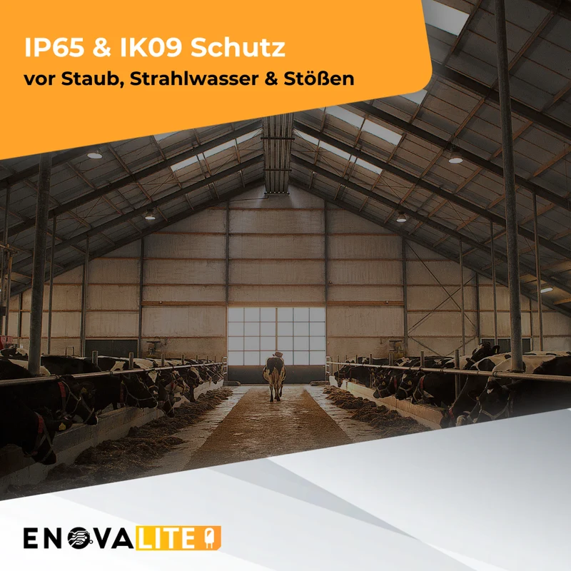 9er-Pack LED HighBay UFO, 200 W, 34000 lm, 4000 K (neutralweiß)