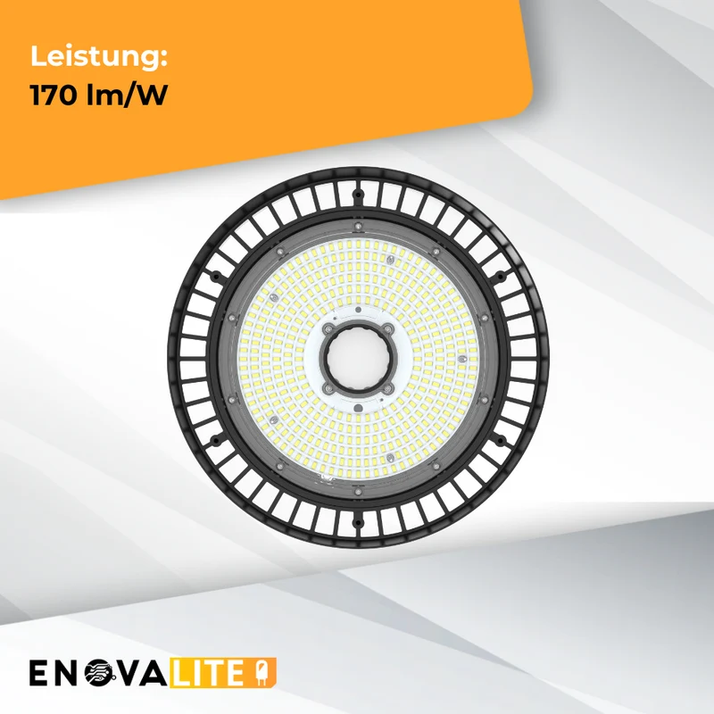 3er-Pack LED HighBay UFO, 200 W, 34000 lm, 4000 K (neutralweiß)