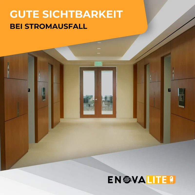 LED-Notstrom Downlight mit Fernbedienung – 3 h Notbetrieb, Einbauspot