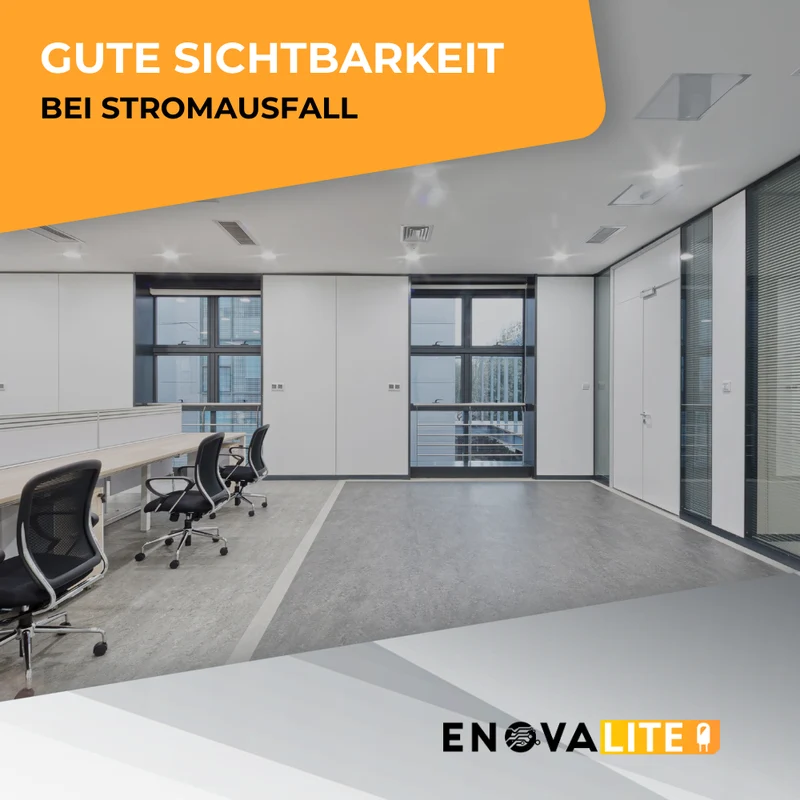 LED-Notstrom Downlight mit Fernbedienung – 3 h Notbetrieb, Einbauspot