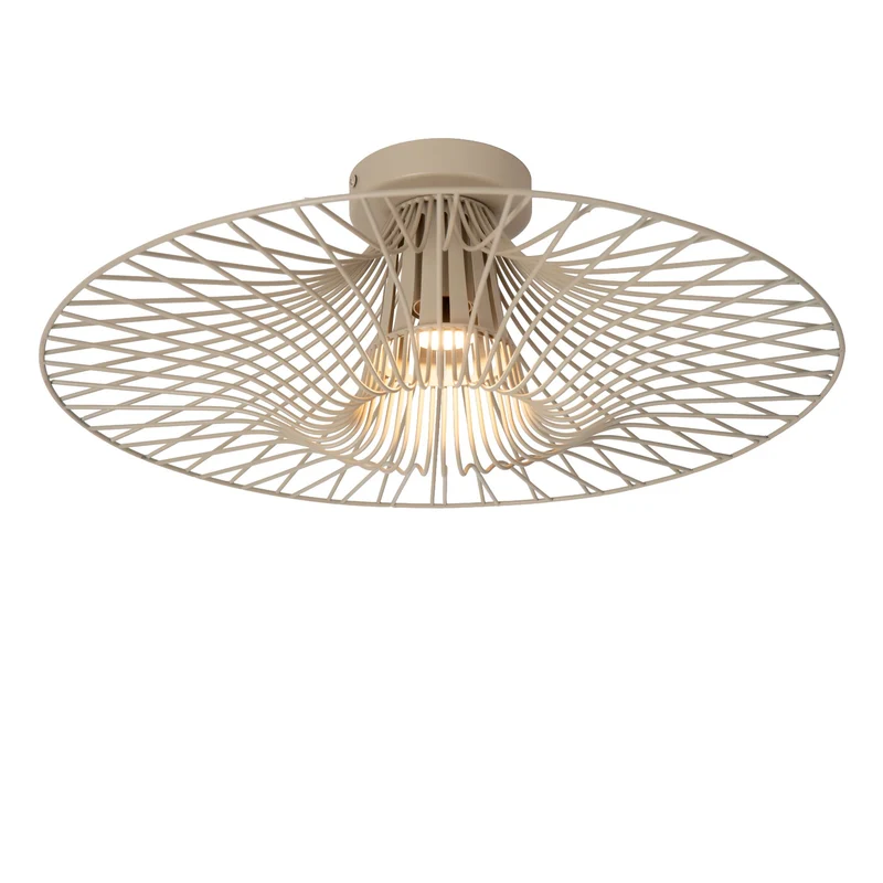 Deckenleuchte Ellis rund Ø 50cm Taupe