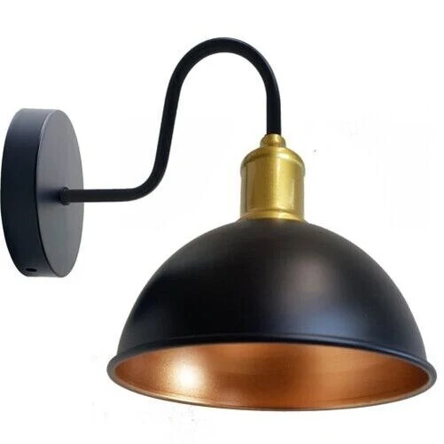 Moderner Schwarzer Lampenschirm für Wandleuchten~2902