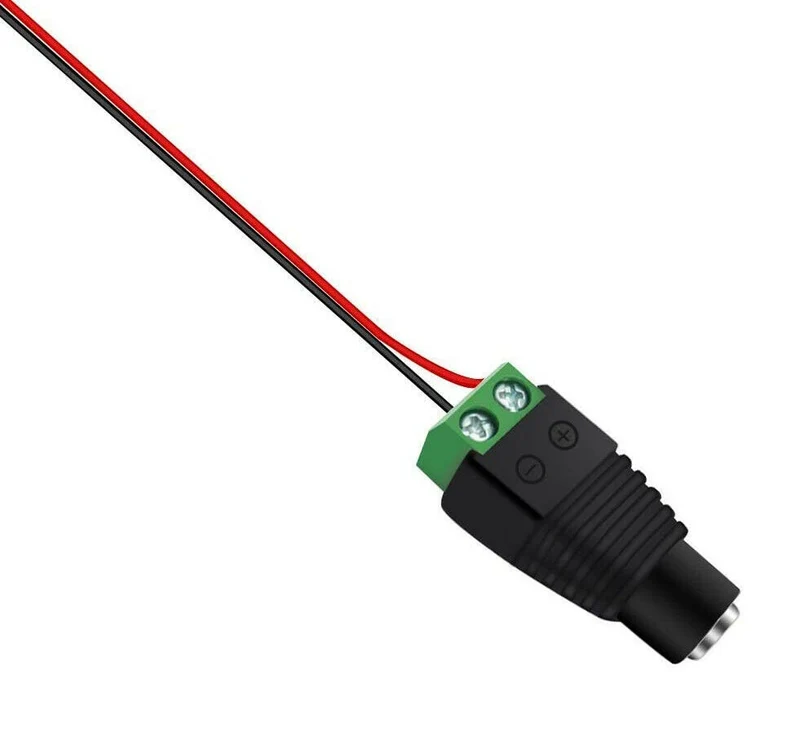 DC-Stromanschluss 2,1 × 5,5mm–Weiblicher Stecker~2891
