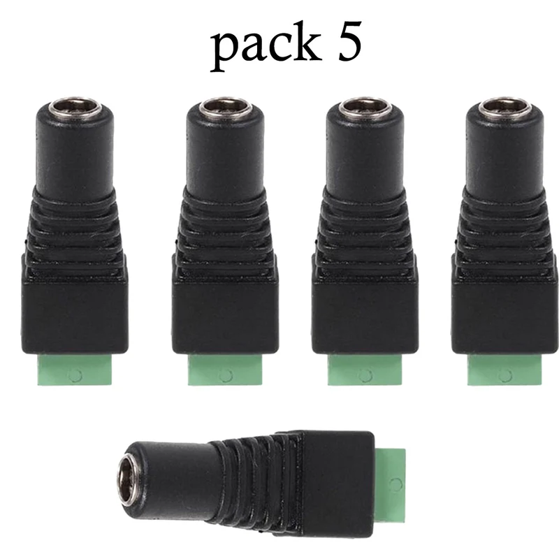 DC-Stromanschluss 2,1 × 5,5mm–Weiblicher Stecker~2891