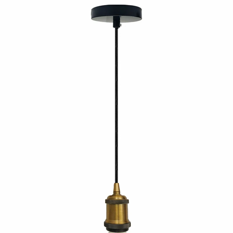 Vintage E27 LED-Glühbirne fassung Hängelampe Wohnzimmer~2897