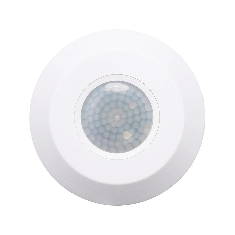 Infrarot-Bewegungsmelder, Ø 108 mm, 8m, weiß