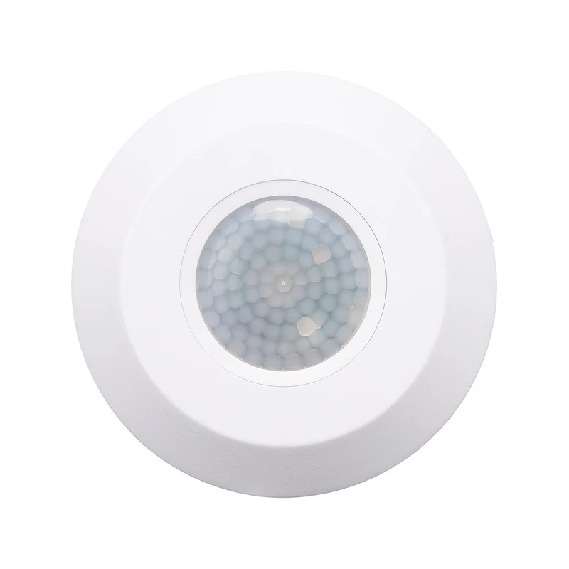 Infrarot-Bewegungsmelder, Ø 108 mm, 8m, weiß