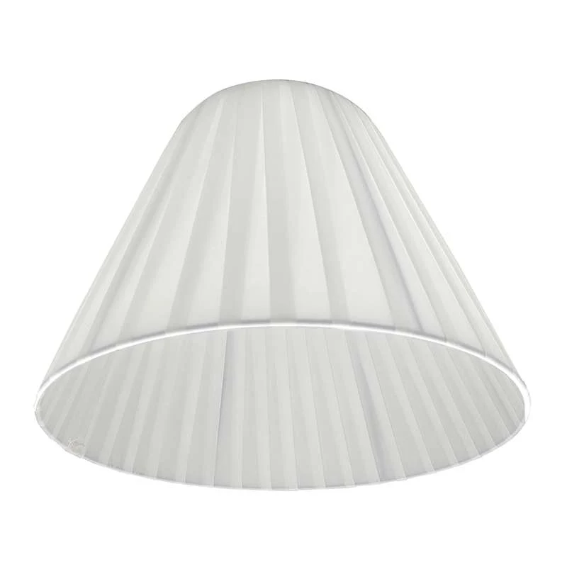 Plissee Lampenschirm Ø280mm Satin-Optik Deckenleuchte ~2849
