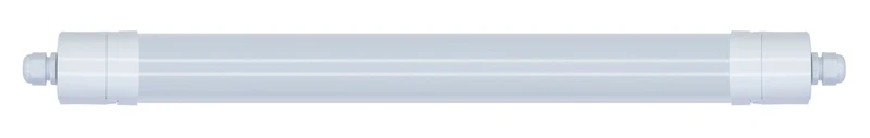 2er LED Feuchtraumleuchte, 65 cm, 18 W, 2070 lm, neutralweiß 4000 K, IP65, durchschleifbar