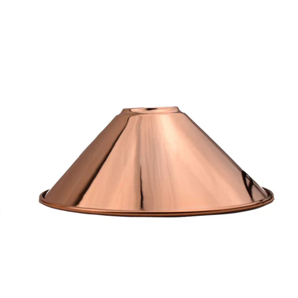 Industrielle Metallwandleuchte – Lampenschirm im Vintage-Stil mit reduzierter Platte~3426