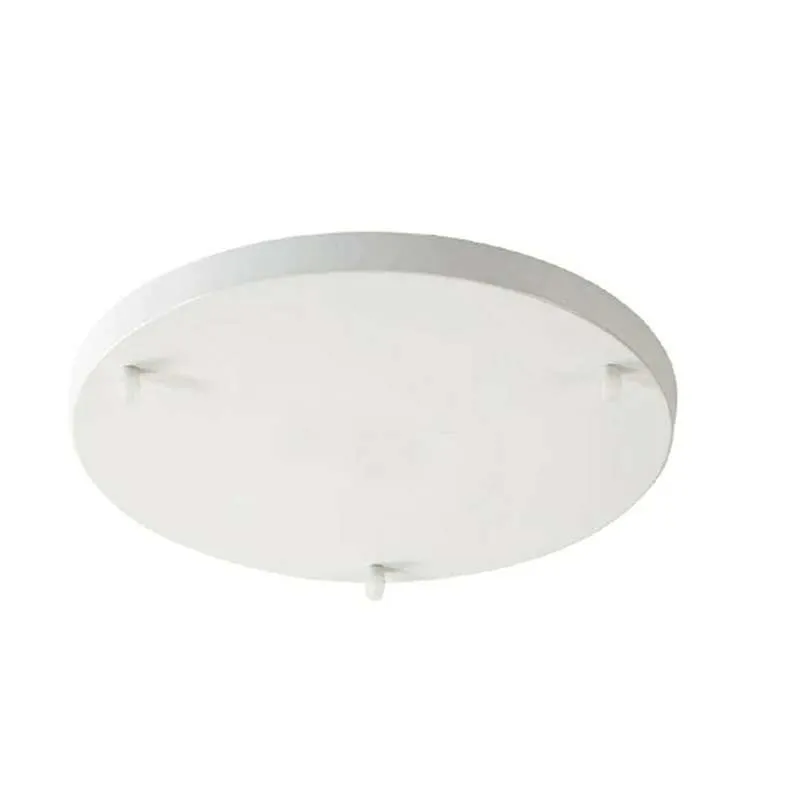 3-Loch Deckenrosette Runder Mehrfach-Baldachin (20cm) ~2690