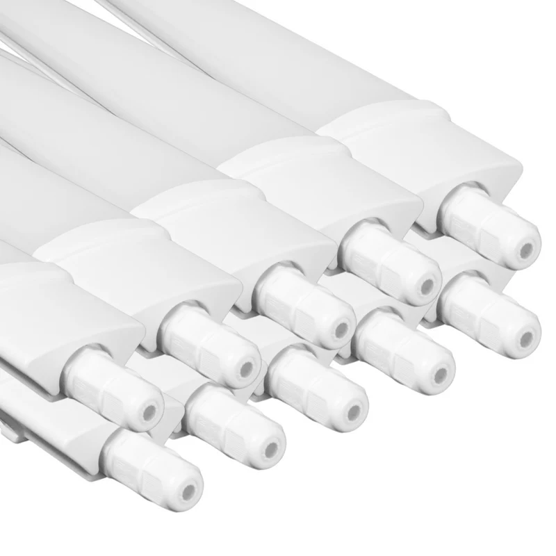 10er Set LED Feuchtraumleuchte, 36W, 3250lm, 4000K, 1200mm, IP65, mit Quick Connector