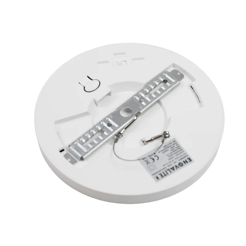 LED CCT Ein-/Aufbauleuchte Panel, 12 W, 1190 lm, Ø170 mm, 3000–4000–6000 K