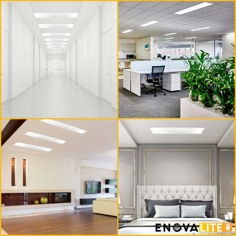 LED Panel, 120x30 cm, 36 W, 3600 lm, 3000 K (warmweiß)