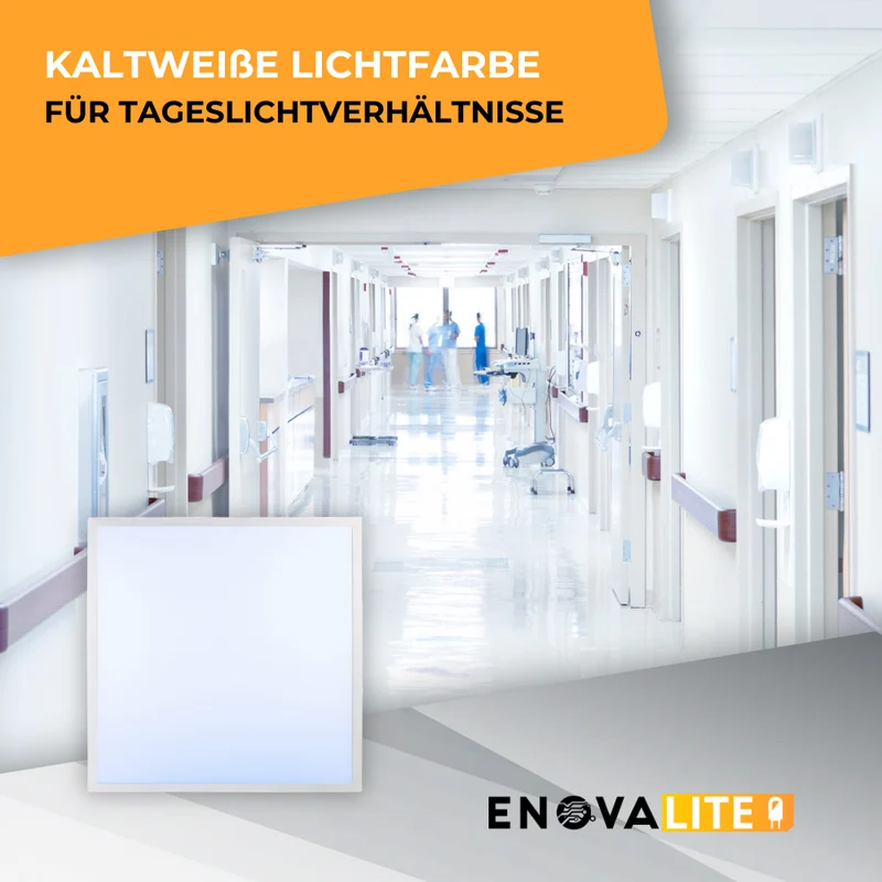 LED Panel, 62x62 cm, 36 W, 3600 lm, 6000 K (kaltweiß)