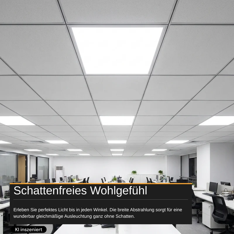 LED Panel, 62x62 cm, 36 W, 3600 lm, 6000 K (kaltweiß)