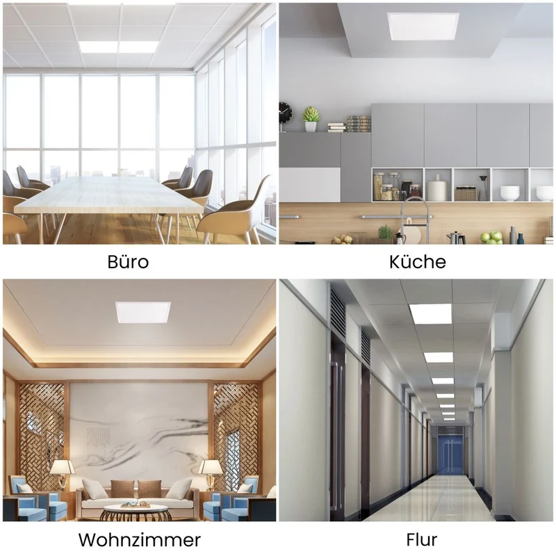 LED Panel, 62x62 cm, 36 W, 4320 lm, 4000 K (neutralweiß)