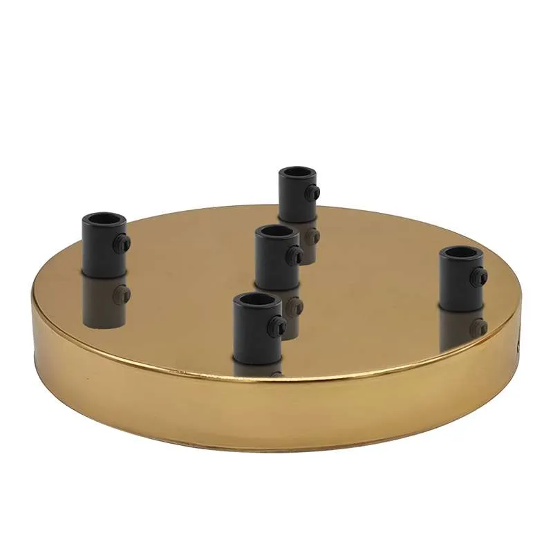 Industrielle Deckenrosette mit 5 Anschlüssen 120 mm ~2683