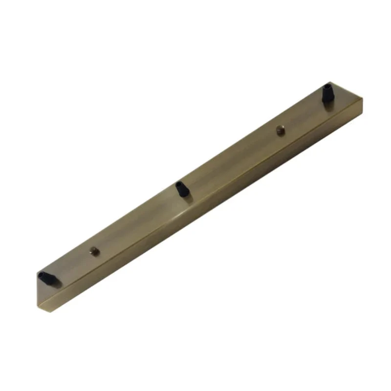 50cm Metallbaldachin-Deckenplatte mit 3 Löchern ~2693