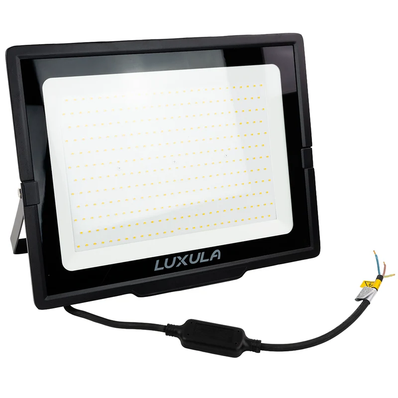 LED-Fluter, 300 W, 4000 K (neutralweiß), 30000 lm, schwarz, IP65