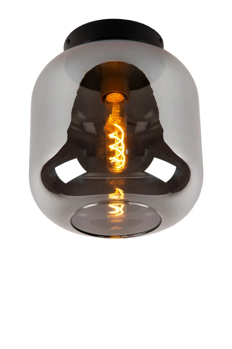 Deckenleuchte Joanet 1-flammig mit Glasschirm Ø 25cm
