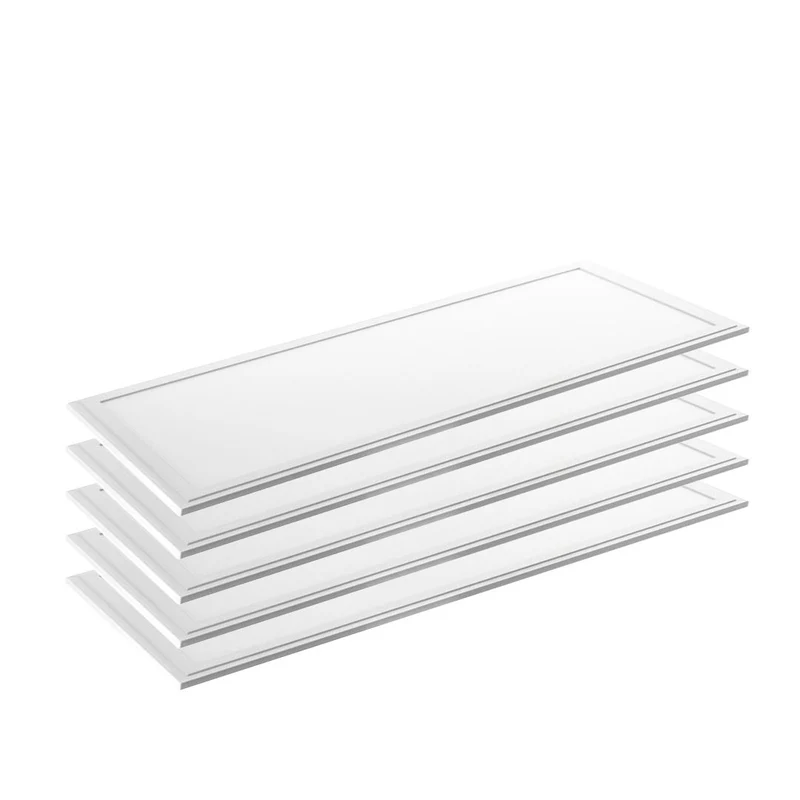 5er Pack LED Panel, 120x30 cm, 36 W, 4320 lm, 4000 K (neutralweiß), UGR<19,