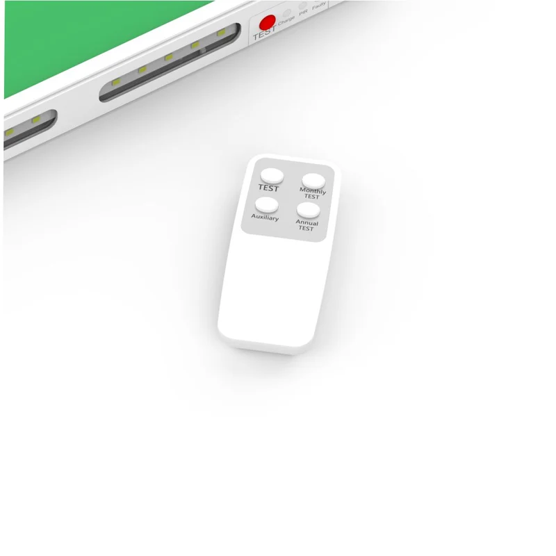 LED-Fluchtwegleuchte Twin-Spot mit Notstromakku 3h, 6 W, 300 lm, Testfunktion & Fernbedienung