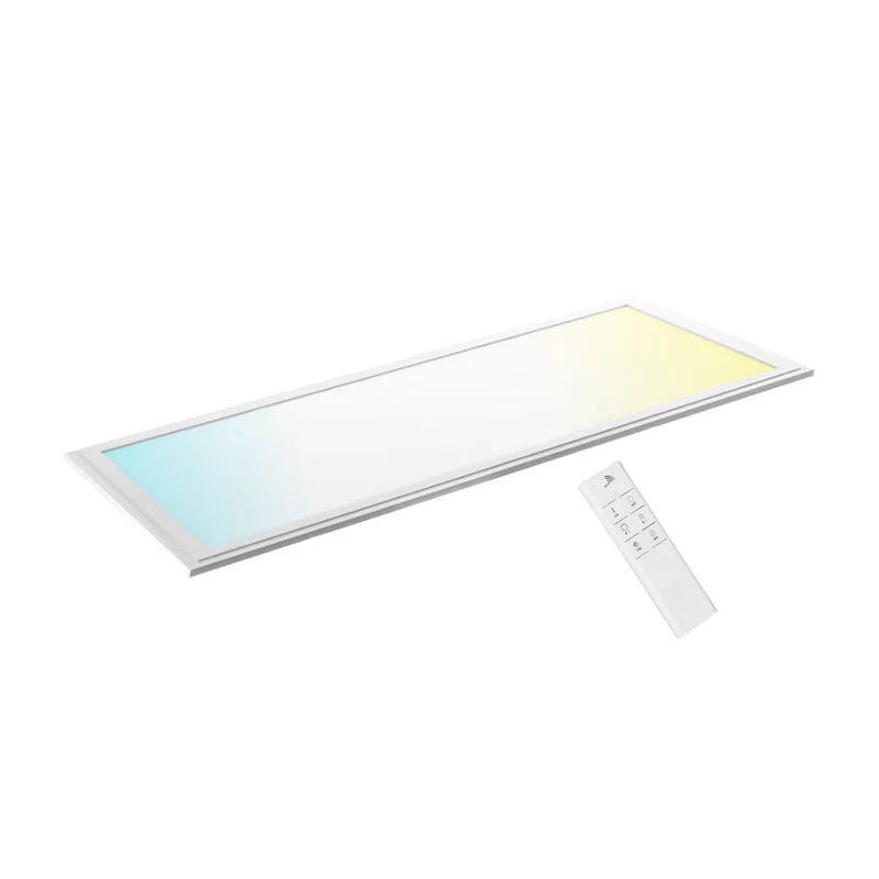 LED CCT Panel mit Fernbedienung, 120x30 cm, 36 W, 3600 lm, dimmbar