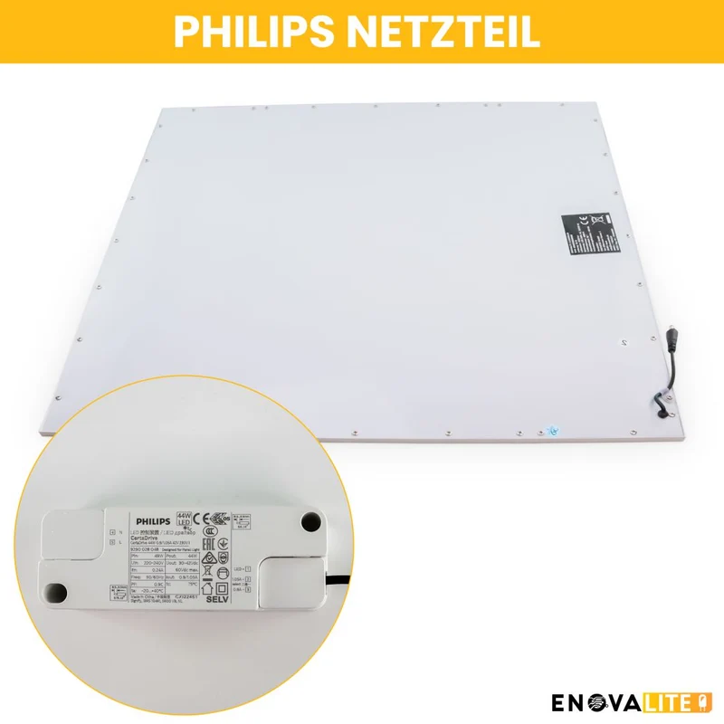 4er Pack LED Panelleuchte UGR<19, 36 W, 3.600 lm, 3000 K (warmweiß)