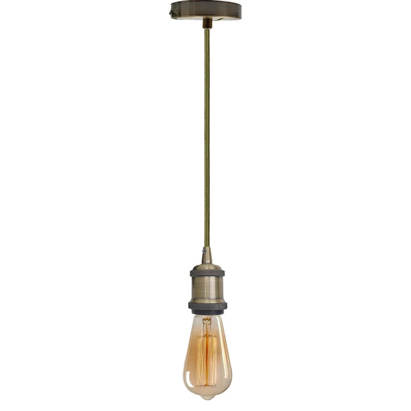 Vintage Pendelleuchte|200cm Kabel–CE-zertifiziert, 3 Jahre Garantie ~2923