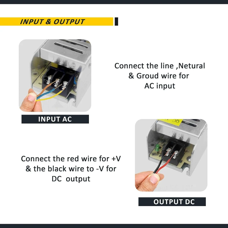 12V Mini LED Trafo Slim Netzteil 15W-360W Transformator ~2780