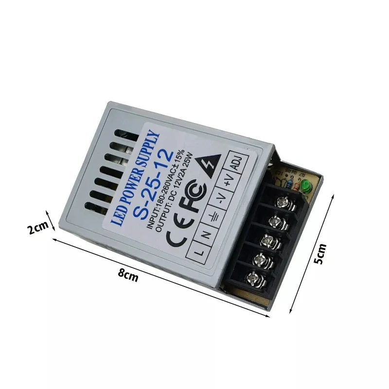 12V Mini LED Trafo Slim Netzteil 15W-360W Transformator ~2780