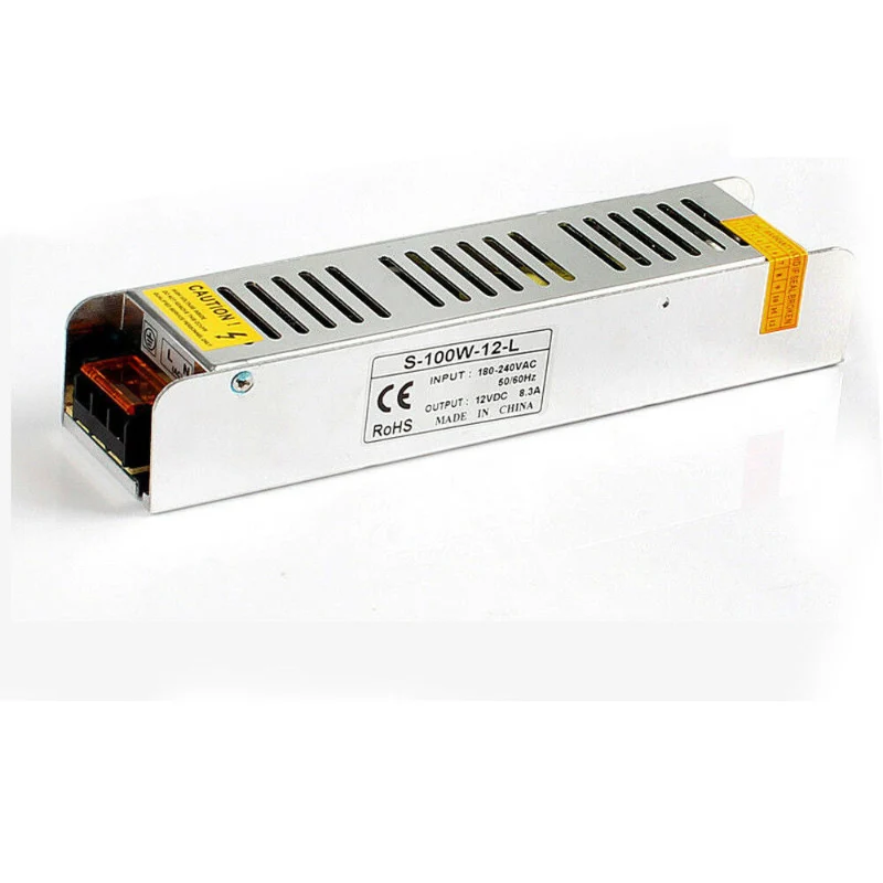 12V Mini LED Trafo Slim Netzteil 15W-360W Transformator ~2780