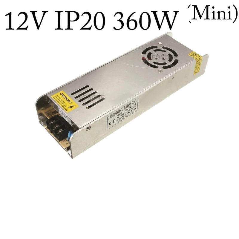 12V Mini LED Trafo Slim Netzteil 15W-360W Transformator ~2780
