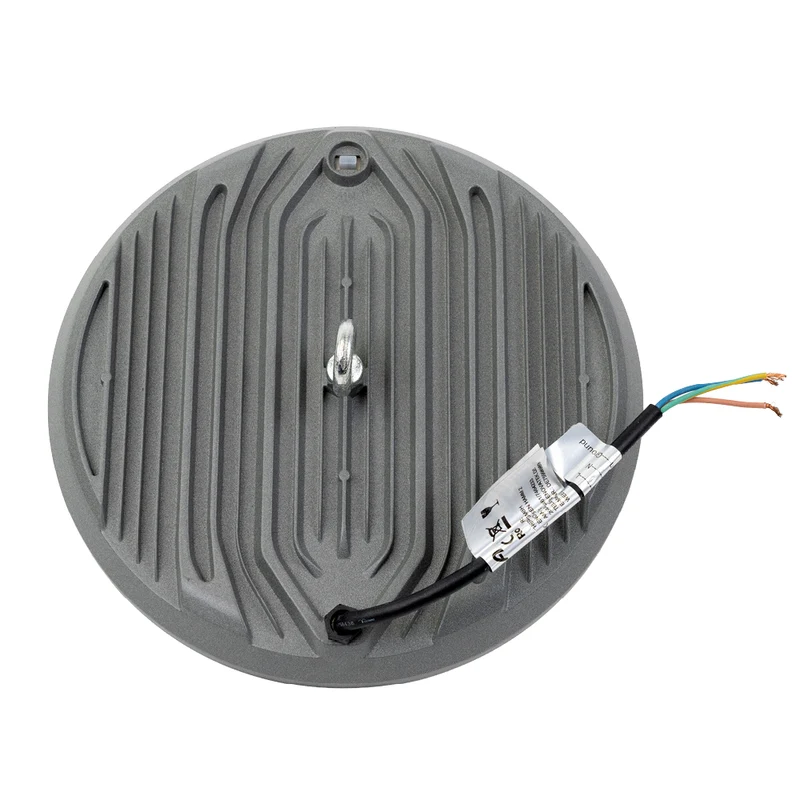 LED-HighBay, UFO, grau, 100 W, 10000 lm, CCT 3000-6500 K (warm-, neutral-, kaltweiß), IP65