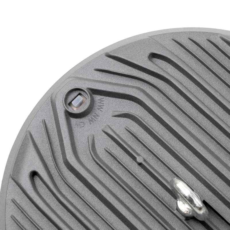 LED-HighBay, UFO, grau, 100 W, 10000 lm, CCT 3000-6500 K (warm-, neutral-, kaltweiß), IP65