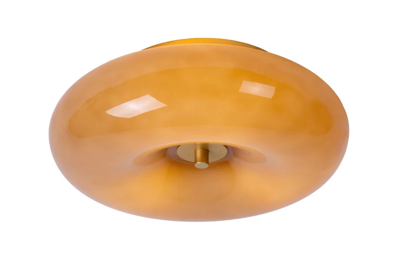 Deckenleuchte Sentino 3-flammig rund Glas Retro dimmbar Ø 30cm