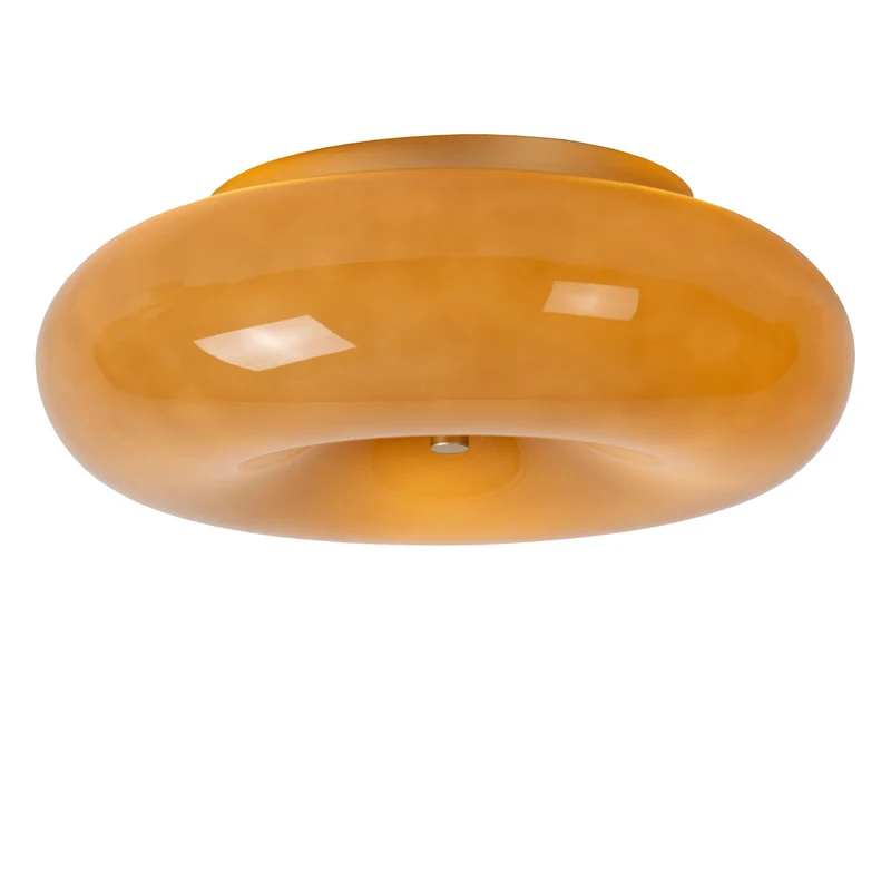 Deckenleuchte Sentino 3-flammig rund Glas Retro dimmbar Ø 30cm