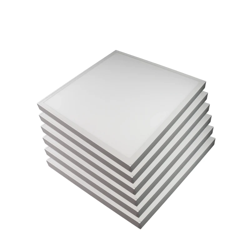 6er Pack LED-Panels, 62x62 cm, inkl 6x Aufbaurahmen, 4000 K, 36 W, 3600 lm