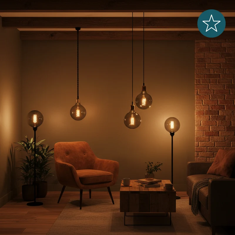 LED Filament Leuchtmittel, SPIRAL, Globe G95, E27, 4W, 40lm, 1800K, dimmbar